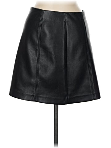 Babaton Faux Leather Skirt (view 1)