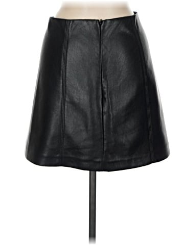 Babaton Faux Leather Skirt (view 2)