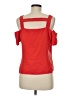 Cooper & Ella Red Short Sleeve Top Size Med (2) - photo 2