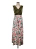 Assorted Brands Floral Green Casual Dress Size S - photo 1