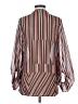 CAbi Stripes Brown Long Sleeve Blouse Size XS - photo 2