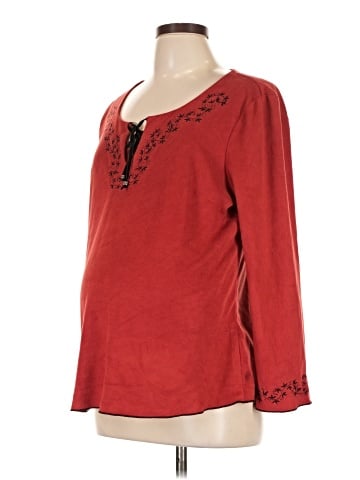 Motherhood Long Sleeve Blouse (view 1)