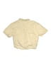 Zara Solid Tan Short Sleeve Button-Down Shirt Size 13 - 14 - photo 2