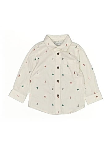 Cat & Jack Long Sleeve Button-Down Shirt (view 1)