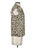 J.Crew 100% Polyester Animal Print Ivory Sleeveless Blouse Size XXS - photo 4