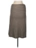 GUNEX Chevron-herringbone Gray Brown Casual Skirt Size 8 - photo 2