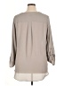 Apt. 9 100% Polyester Gray 3/4 Sleeve Blouse Size XL - photo 2
