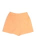 Majestic 100% Polyester Houndstooth Orange Shorts Size 5 - photo 2