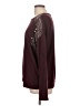 Coco + Carmen Burgundy Pullover Sweater Size L - photo 5