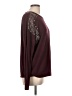 Coco + Carmen Burgundy Pullover Sweater Size L - photo 4