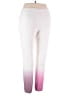 Peloton 100% Cotton Color Block White Sweatpants Size M - photo 2