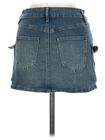 Love Culture Denim Skirt (view 2)