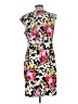 Studio M Floral Black Cocktail Dress Size 12 - photo 2