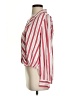 Harshman 100% Cotton Stripes Red Long Sleeve Blouse Size S - photo 5