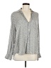 Frank & Eileen 100% Modal Gray Long Sleeve Blouse Size M - photo 1