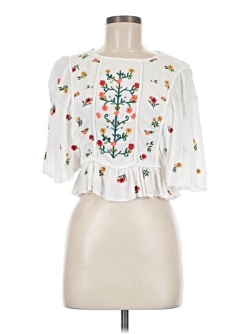 Forever 21 3/4 Sleeve Blouse (view 1)