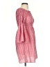 Max Studio Checkered-gingham Red Casual Dress Size XS - photo 4
