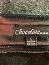 Chocolate Black Faux Leather Skirt Size L - photo 4