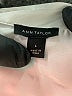 Ann Taylor 100% Polyester Ivory Long Sleeve Blouse Size L - photo 7