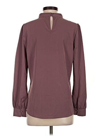 Allegra K Long Sleeve Blouse (view 2)