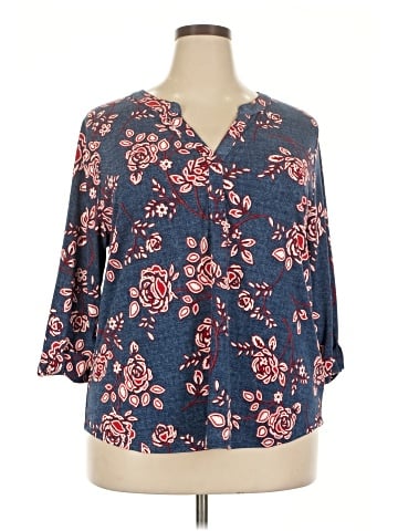 Papermoon 3/4 Sleeve Blouse (view 1)