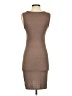 Leith Solid Brown Casual Dress Size XS - photo 2