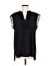 Worthington 100% Polyester Black Sleeveless Blouse Size L - photo 1