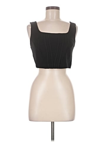 Happily Grey Sleeveless Top (view 1)