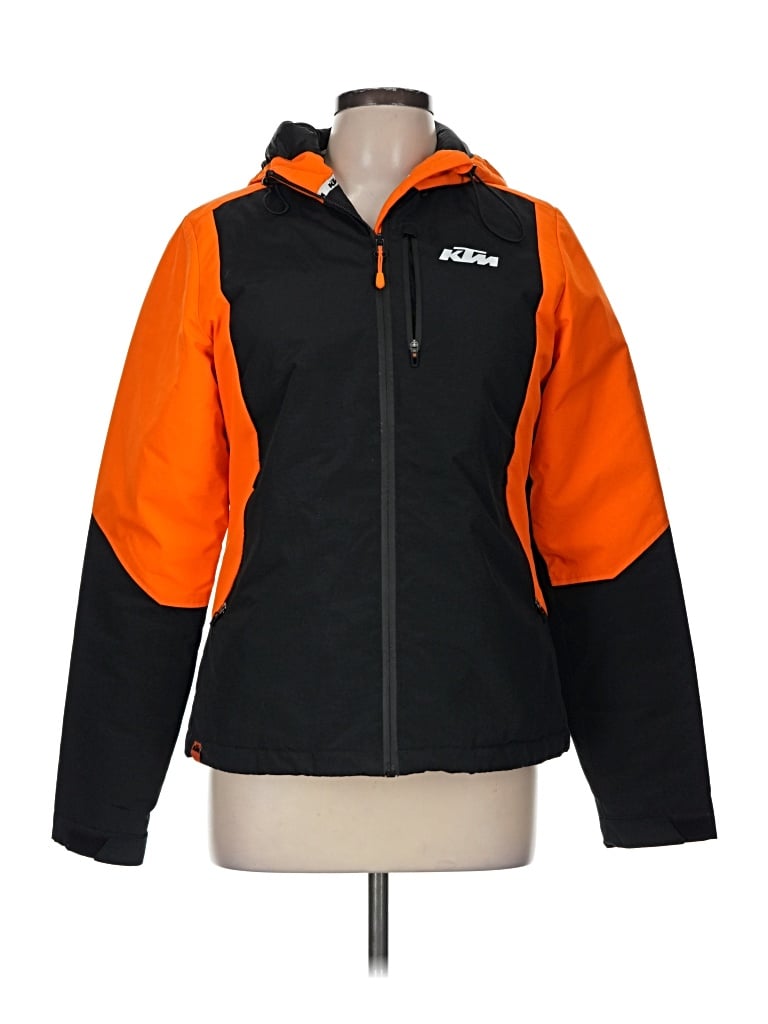 Pre-owned Assorted Brands Jacket In Orange