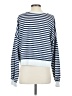 Cupcakes & Cashmere Stripes Blue Pullover Sweater Size S - photo 2