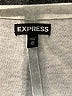 Express 100% Cotton Silver Cardigan Size M - photo 7