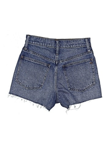Madewell The Perfect Jean Short in Burnett Wash: TENCEL&trade; Lyocell Edition (view 2)