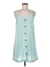 Unbranded Solid Teal Casual Dress Size M - photo 1