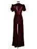 EMPRADA Burgundy Jumpsuit Size L - photo 2