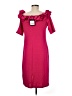Marina Burgundy Cocktail Dress Size 8 - photo 2