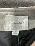 Line & Dot Solid Gray Casual Skirt Size M - photo 4