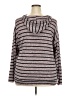 Scarlett Stripes Gray Pullover Sweater Size 2X - photo 2