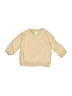 H&M 100% Cotton Tan Long Sleeve Top 6-9 MO / 9 MO - photo 1