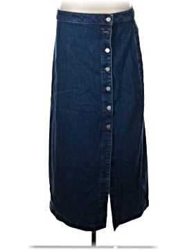 Ann Taylor Denim Skirt (view 1)
