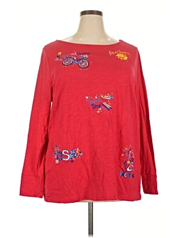 Quacker Factory Long Sleeve T-Shirt (view 1)