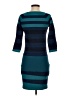 Max Studio Stripes Teal Casual Dress Size S - photo 2