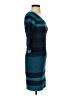 Max Studio Stripes Teal Casual Dress Size S - photo 4
