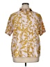 Rebdolls Print Yellow Short Sleeve Blouse Size 1X - photo 1