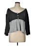 Donatella Gray 3/4 Sleeve Top Size L (estimated) - photo 1