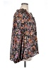 H&M Floral Black Long Sleeve Blouse Size XL - photo 4