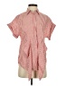 Lauren by Ralph Lauren Stripes Red Short Sleeve Blouse Size XS - photo 1