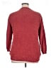 North Style 100% Cotton Red Pullover Sweater Size 1X - photo 2