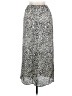 Zara 100% Polyester Animal Print Silver Casual Skirt Size M - photo 2