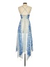 ASOS Design Tie-dye Blue Cocktail Dress Size 2 - photo 2