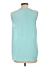 Daniel Rainn Teal Sleeveless Blouse Size L - photo 2